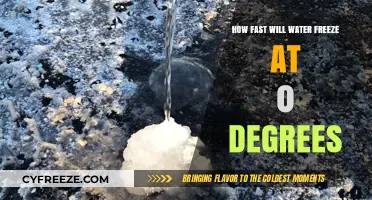 Chilling Insights: The Surprising Speed of Water Freezing at 0 Degrees