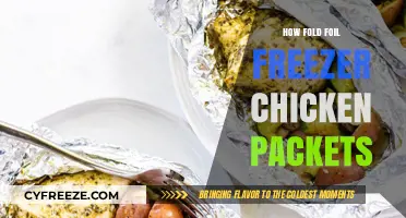 Easy Guide to Folding Foil Freezer Chicken Packets
