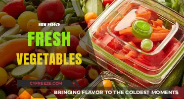 Preserving Nature's Bounty: A Guide to Freezing Fresh Vegetables