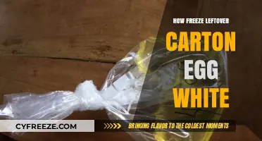 Smart Storage: How to Freeze Leftover Carton Egg Whites Easily