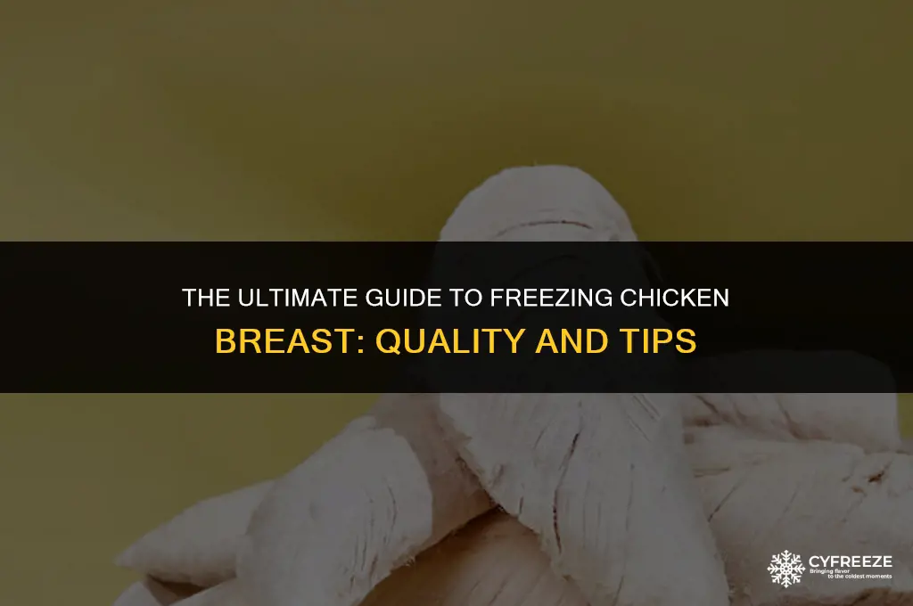 how good is chicken breast in the freezer
