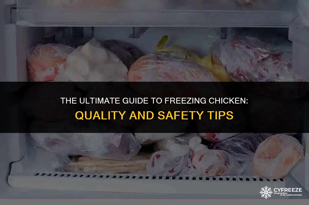 how good is chicken in the freezer