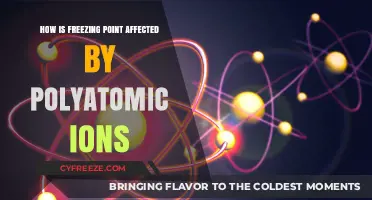 Polyatomic Ions' Impact on Freezing Point: A Comprehensive Analysis
