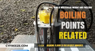 Molecular Weight's Impact on Freezing and Boiling Points Explained