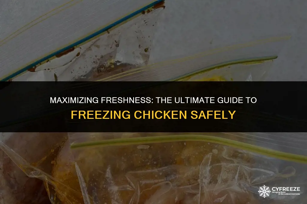 how long 8s chicken good for in freezer
