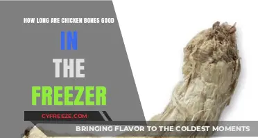 Freezing Chicken Bones: A Guide to Safe Storage Duration
