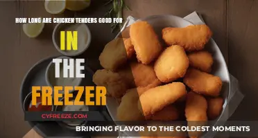 Freezing Chicken Tenders: A Guide to Optimal Storage Duration