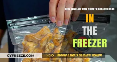 Freshness in Freeze: Optimal Storage Time for Raw Chicken Breasts