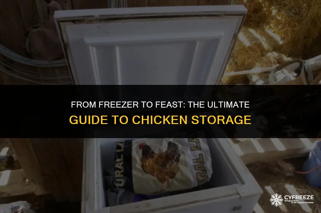 how long before chicken goes bad in freezer