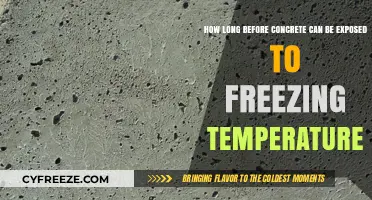 Concrete Curing: When Is It Safe to Face Freezing Temperatures?