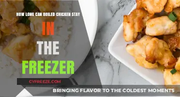 Boiled Chicken Storage: Freezer Lifespan and Safety Tips