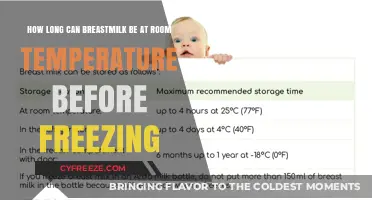 Breastmilk Storage Guide: Room Temperature Limits Before Freezing