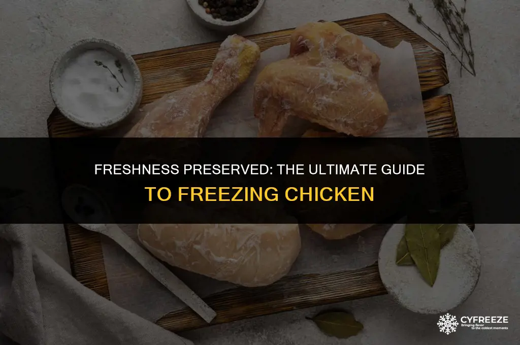 how long can chicken stay good in freezer