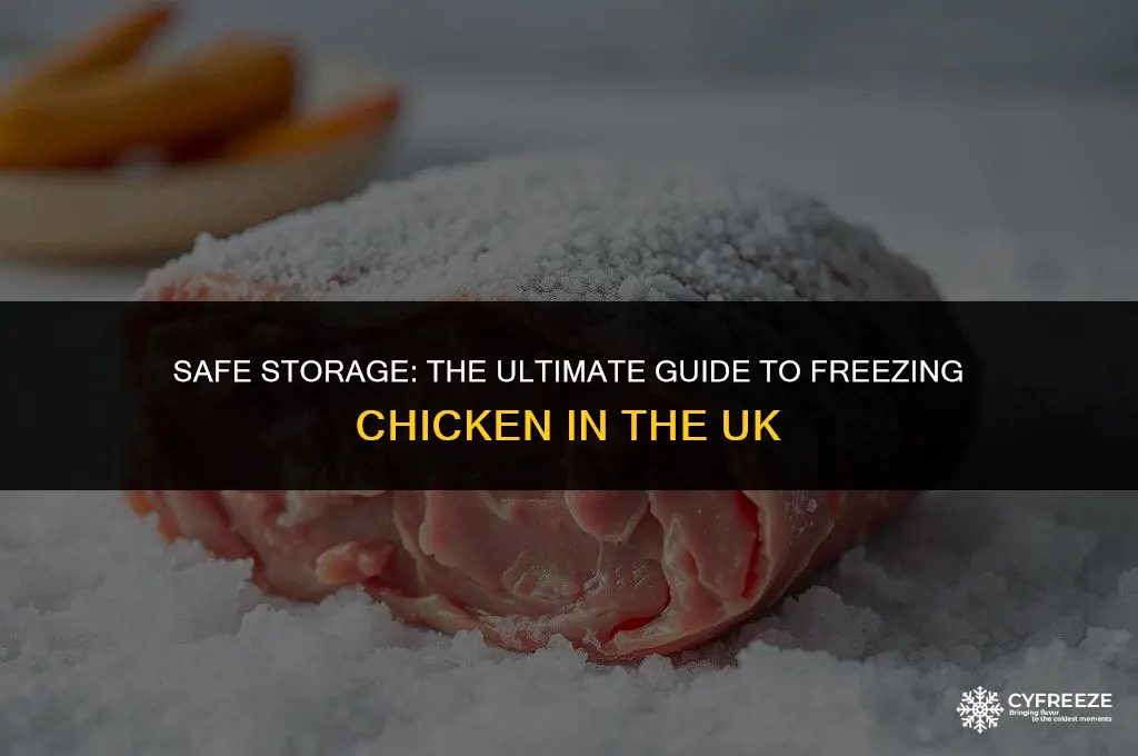 how long can chicken stay in the freezer uk