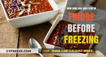Chili Storage Guide: From Fridge to Freezer, How Long?