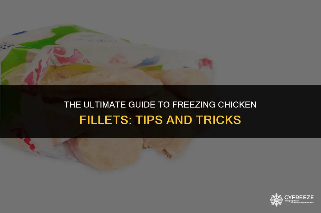 how long can i freeze chicken fillets for