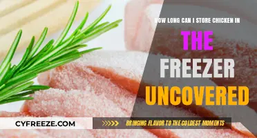 Uncovered Chicken in the Freezer: Storage Tips and Safety Guide