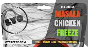 Spicy Freeze: The Ultimate Guide to Storing Masala Chicken