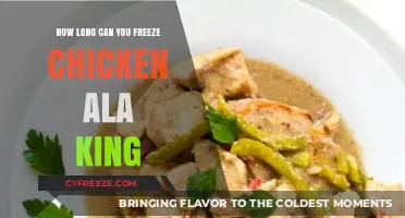 Mastering the Art of Freezing Chicken à la King: A Comprehensive Guide