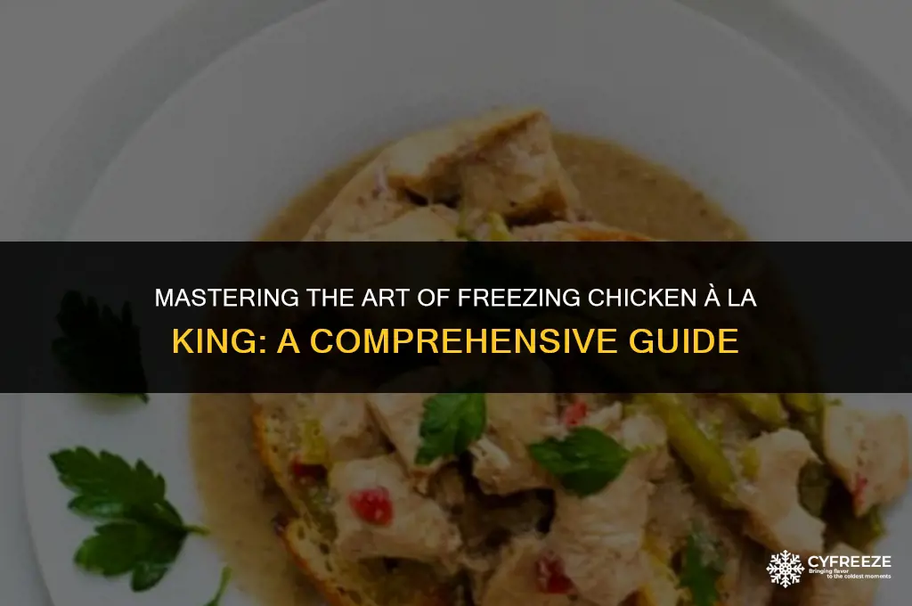 how long can you freeze chicken ala king