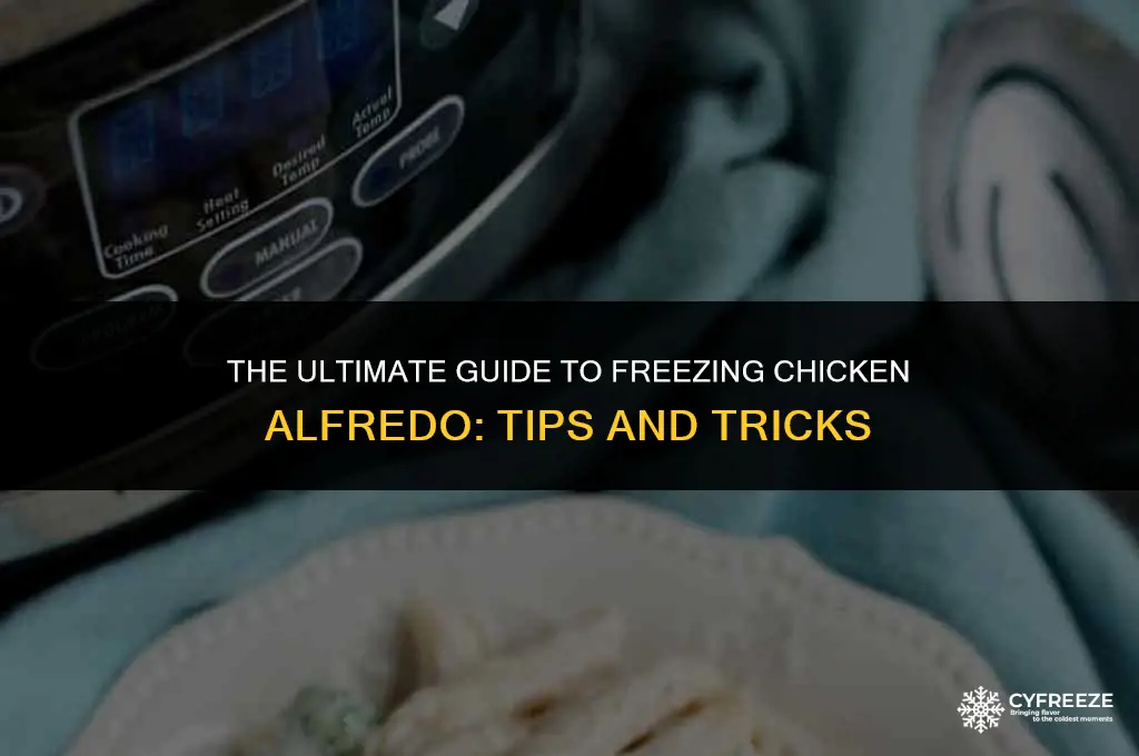 how long can you freeze chicken alfredo