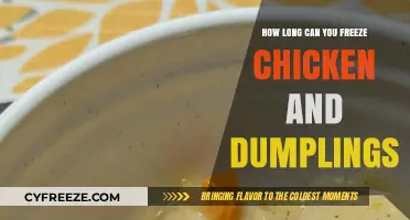 The Ultimate Guide to Freezing Chicken and Dumplings