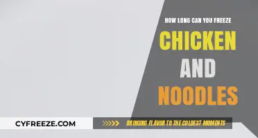The Ultimate Guide to Freezing Chicken and Noodles: Tips and Tricks
