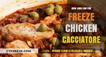 Savoring Chicken Cacciatore: A Guide to Freezing and Reheating