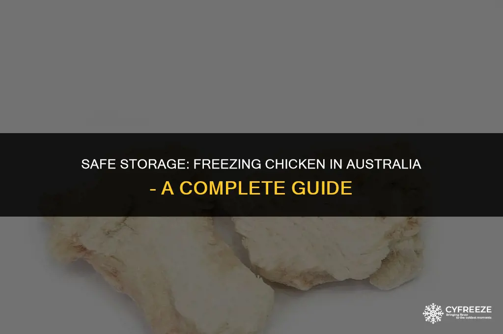 how long can you freeze chicken for australia