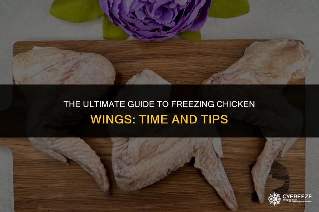 how long can you freeze chicken wings