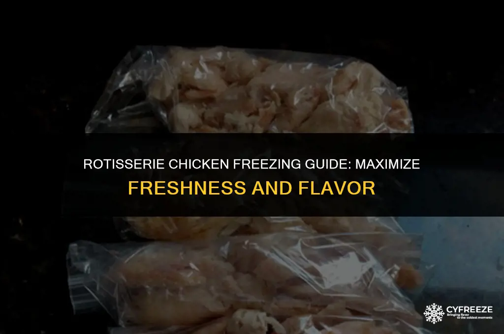 how long can you freeze rotisserie chicken
