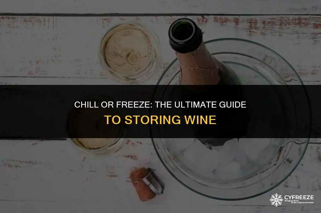 how long can you put wine in the freezer