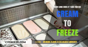 From Liquid to Solid: The Ice Cream Freezing Timeline Explained
