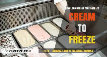 From Soft to Solid: The Freezing Journey of Ice Cream