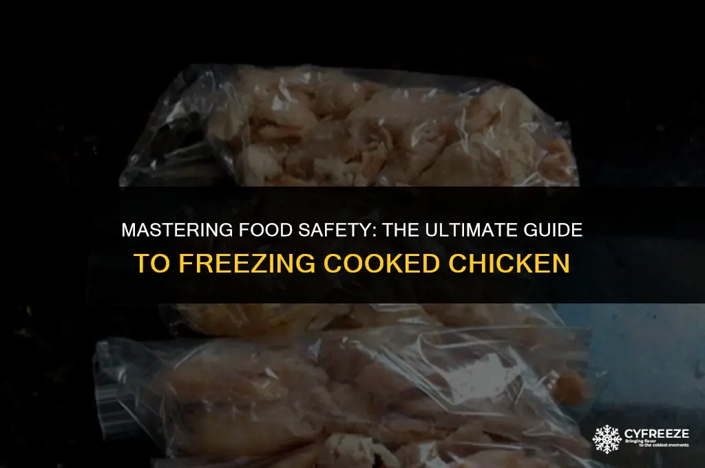 how long freeze cooked chicken