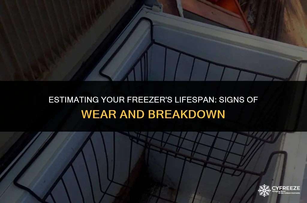 how long freezer will go before breaks down