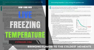 How Long Can HCV Survive in Freezing Temperatures?