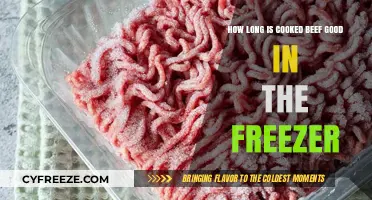 Freezing Cooked Beef: How Long Does It Last?