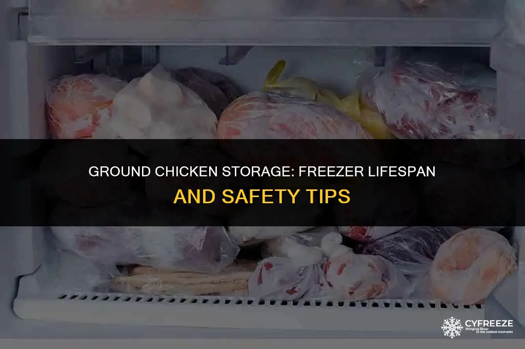 how long is ground chicken good in the freezer