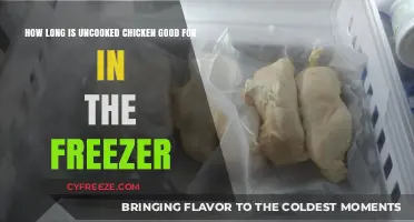 Freshness Frozen: How Long Does Uncooked Chicken Last?