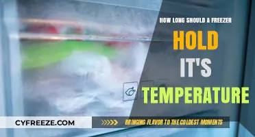 How Long Should a Freezer Maintain Its Temperature After Power Loss?
