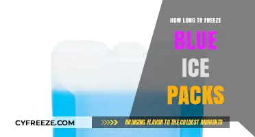 Optimal Freeze Time: Blue Ice Packs for Maximum Efficiency