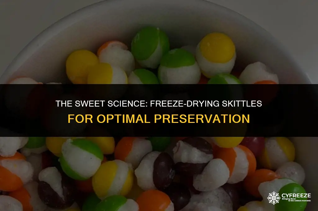 how long to freeze dry skittles