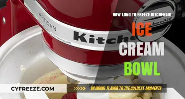 Mastering the Art of Ice Cream Making: Freezing Time for KitchenAid Bowls