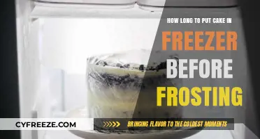 Perfect Timing: When to Freeze Your Cake Before Frosting