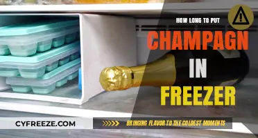 Chill Your Champagne: The Perfect Freezer Time for Bubbly Bliss