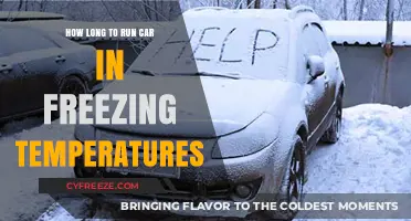Running Your Car in Freezing Temps: Optimal Time and Tips