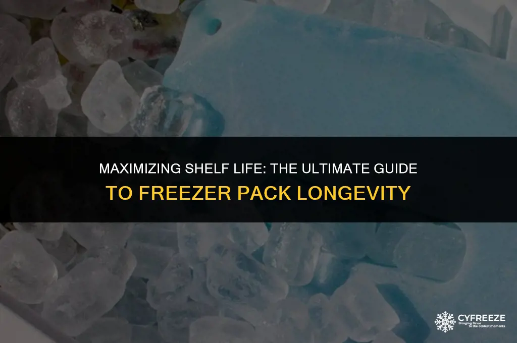 how long will a bunch of freezer pack last