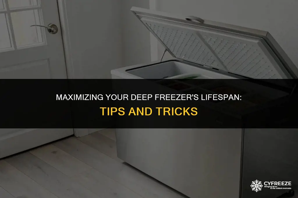 how long will a deep freezer last