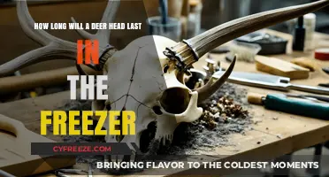 Preserving Venison: The Ultimate Guide to Freezing Deer Heads